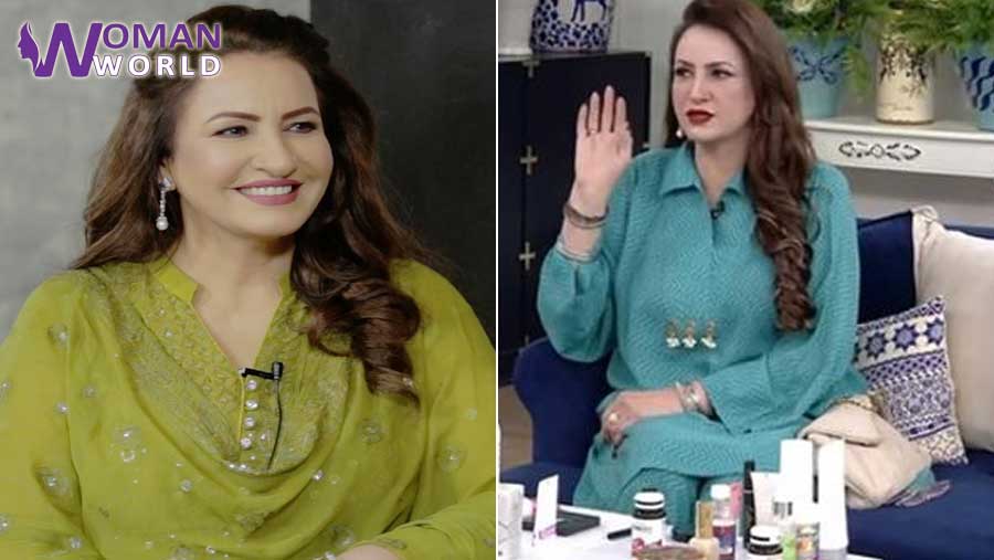 گلیسرین اور پیاز کا پانی 3 دن بعد بالوں میں لگاتی ہوں ۔۔ اداکارہ صباء فیصل اپنی خوبصورتی کو بڑھانے کے لیے کون سی خاص چیزیں استعمال کرتی ہیں؟ اداکارہ بتاتے ہوئے